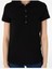 Siyah Regular Fit %100 Pamuk Polo Yaka Basic Tişört 6