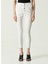 Yüksek Bel Skinny Paça Skinny Fit Ekru Kadın Denim Pantolon 1086890 2