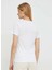 Beyaz Kadın Standart Baskılı T-Shirt PL505744 3