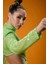 Yeşik Payetli Cut Out Detayli Mini Elbise 2