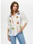 Beyaz Kadın Slim Fit Gömlek US25GML030 1