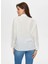 Beyaz Kadın Slim Fit Gömlek US25GML030 5