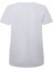Beyaz Kadın Normal Baskılı T-Shirt PL505822 2