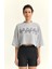 Mımma Crop Top - Grey Chrome 1