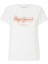 Beyaz Kadın Normal Baskılı T-Shirt PL505941 1