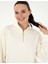 Ekru Regular Fit Modal Kumaş Sweatshirt 2