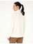 Ekru Regular Fit Modal Kumaş Sweatshirt 5