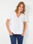 %100 Pamuk V Yaka T-Shirt 00095 1