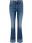 Koyu Mavi Kadın Standart Düz Denim Pantolon PL2046102 1