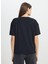 Siyah Kadın Relaxed T-Shirt W7R4EE001 Black T-Shirt 5