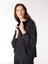 Siyah Kadın Kapüşonlu Geniş Fit Sweatshirt FC4WL-SWT0126 3