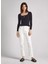 Beyaz Kadın Denim Pantolon PL2046930 1