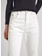 Beyaz Kadın Denim Pantolon PL2046930 3