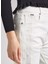 Beyaz Kadın Denim Pantolon PL2046930 4