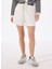 Beyaz Kadın Standart Sweat Şort J4SL-SHT7017 2
