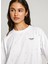 Beyaz Kadın Standart Düz T-Shirt PL505943 3