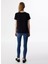 Siyah Kadın Standart T-Shirt TS1250070186 4