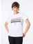 Beyaz Kadın Standart T-Shirt 8M1628 1