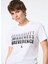 Beyaz Kadın Standart T-Shirt 8M1628 4