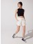 Normal Bel Regular Fit Ekru Kadın Şort L231431102 4