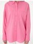 Açık Pembe Oversize Uzun Kollu Gömlek 6
