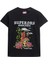 Siyah Kadın Normal Baskılı T-Shirt W1011332A 3