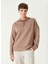 Vizon Kadın Kapüşon Basic Düz Sweatshirt 1092577 1