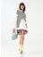 Fluffy Bisiklet Yaka Oversize Ekru Kadın Sweatshirt Ffy-27 2
