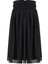 Lily Regular Fit Midi Boy Yüksek Bel Siyah Renk Etek 5