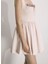 Leanne Saten Mini Elbise Toz Pembe 5