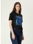 Bisiklet Yaka Siyah Kadın T-Shirt 1087957 4