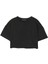 Crop Tişört Siyah 3