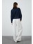 Nakış Detaylı Lacivert Sweatshirt 3