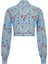Floral Ön Pat Detaylı Gömlek 2