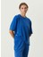 Bisiklet Yaka Saks Kadın Sweatshırt 1086220 3