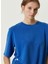 Bisiklet Yaka Saks Kadın Sweatshırt 1086220 4