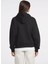 Siyah Kadın Kapüşon Yaka Normal Kalıp Desenli Sweatshirt Gj Hood Os Amerıcan - Organıc Co/pl 4