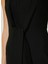 Siyah Kadın V Yaka Slim Fit Elbise 1087408 5