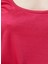U Yaka Fuşya Kadın T-Shirt 1085694 6