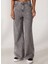 L32A003035 Yüksek Bel Geniş Paça Relax Fit Kadın Denim Pantolon 2
