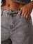 L32A003035 Yüksek Bel Geniş Paça Relax Fit Kadın Denim Pantolon 4