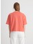 Bisiklet Yaka Koyu Turuncu Kadın T-Shirt W241608B50-BISIKLET Yaka T-Shirt 5