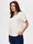 Yuvarlak Yaka Düşük Kollu T-Shirt B00003-1 2