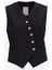 Siyah Kadın Normal Yelek Daıly Cross Vest 5020 6