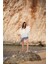 Feather Glow Kaftan Lacivert / Açık Mavi 5