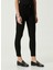 Normal Bel Dar Paça Slim Fit Siyah Kadın Denim Pantolon 1087450 3