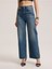 Geniş Paça Mavi Denim 2