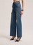 Geniş Paça Mavi Denim 3