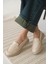 Sunny Premium Kadın Bej Loafer 2
