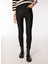 Siyah Yüksek Bel Skinny Fit Kadın Denim Pantolon F3WL-PNT40 4